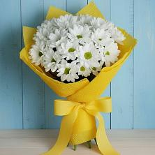 Букет цветов из:  Хризантемы в Розе Челябинской области