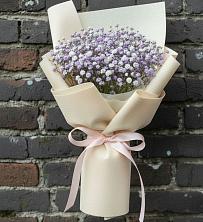 Букет цветов из:  Гипсофила в Розе Челябинской области