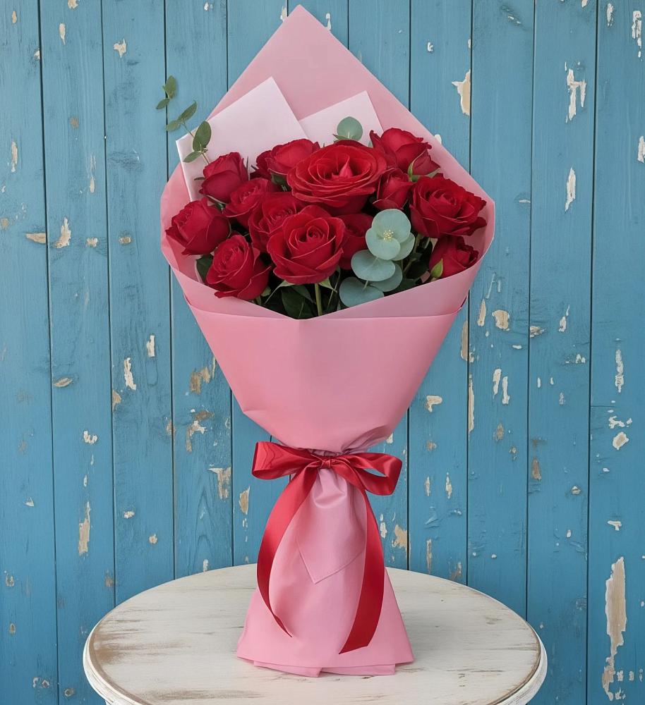 Букет цветов из: Розы в Розе Челябинской области