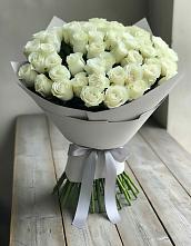Букет 35 Белых роз #REPLACE_PRED# Розе Челябинской области