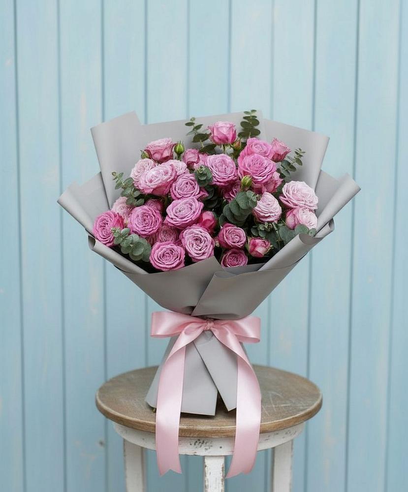 Букет цветов из: Розы в Розе Челябинской области