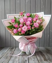 Букет Розовый кустик в Розе Челябинской области