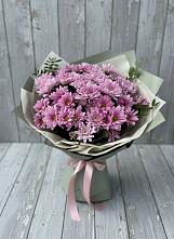 Букет цветов из:  Хризантемы #REPLACE_PRED# Розе Челябинской области