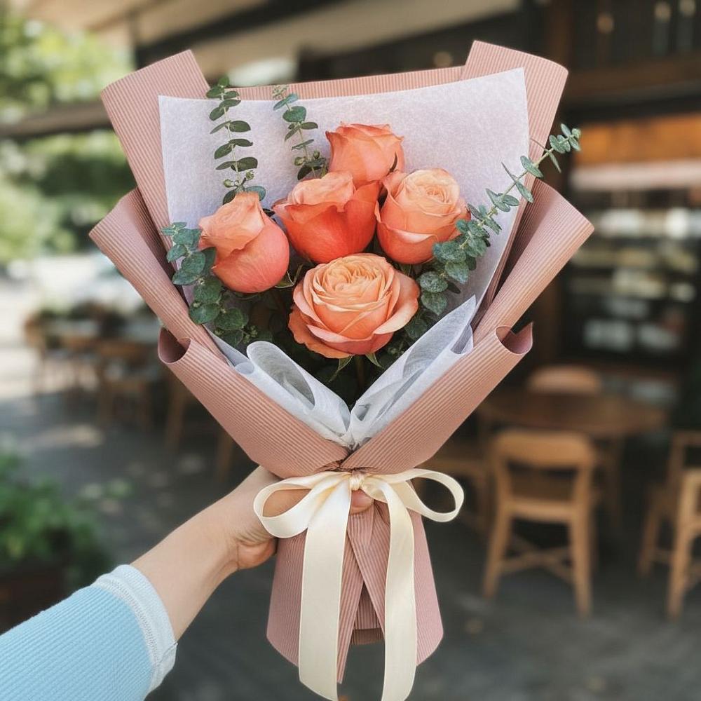 Букет цветов из: Розы в Розе Челябинской области