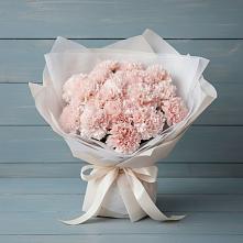 Букет цветов из:  Гвоздики в Розе Челябинской области