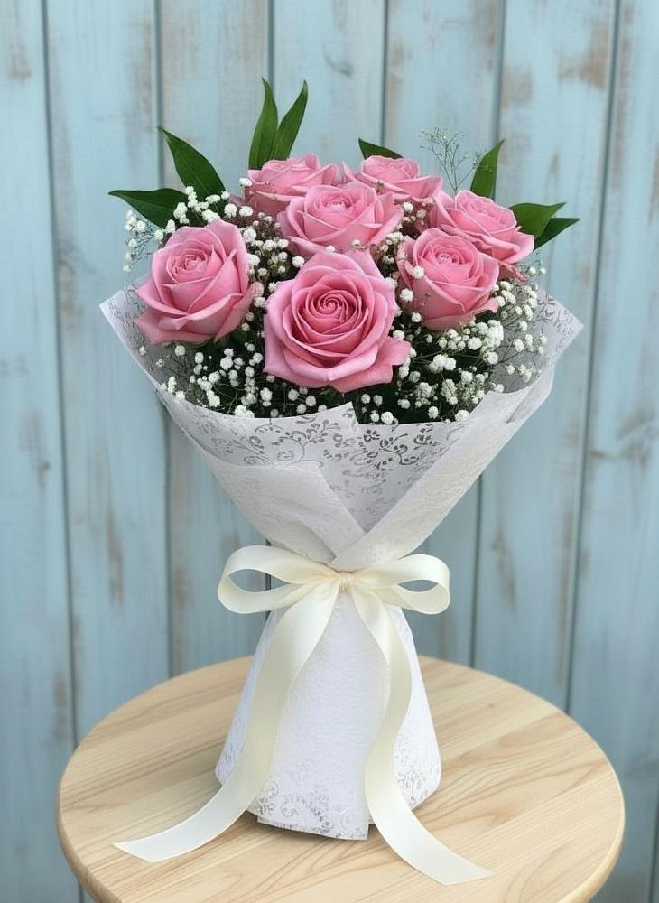Букет цветов из: Розы в Розе Челябинской области