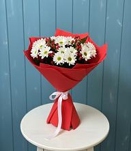 Букет цветов из:  Хризантемы в Розе Челябинской области