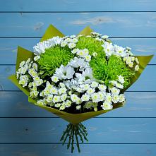 Букет цветов из:  Хризантемы в Розе Челябинской области