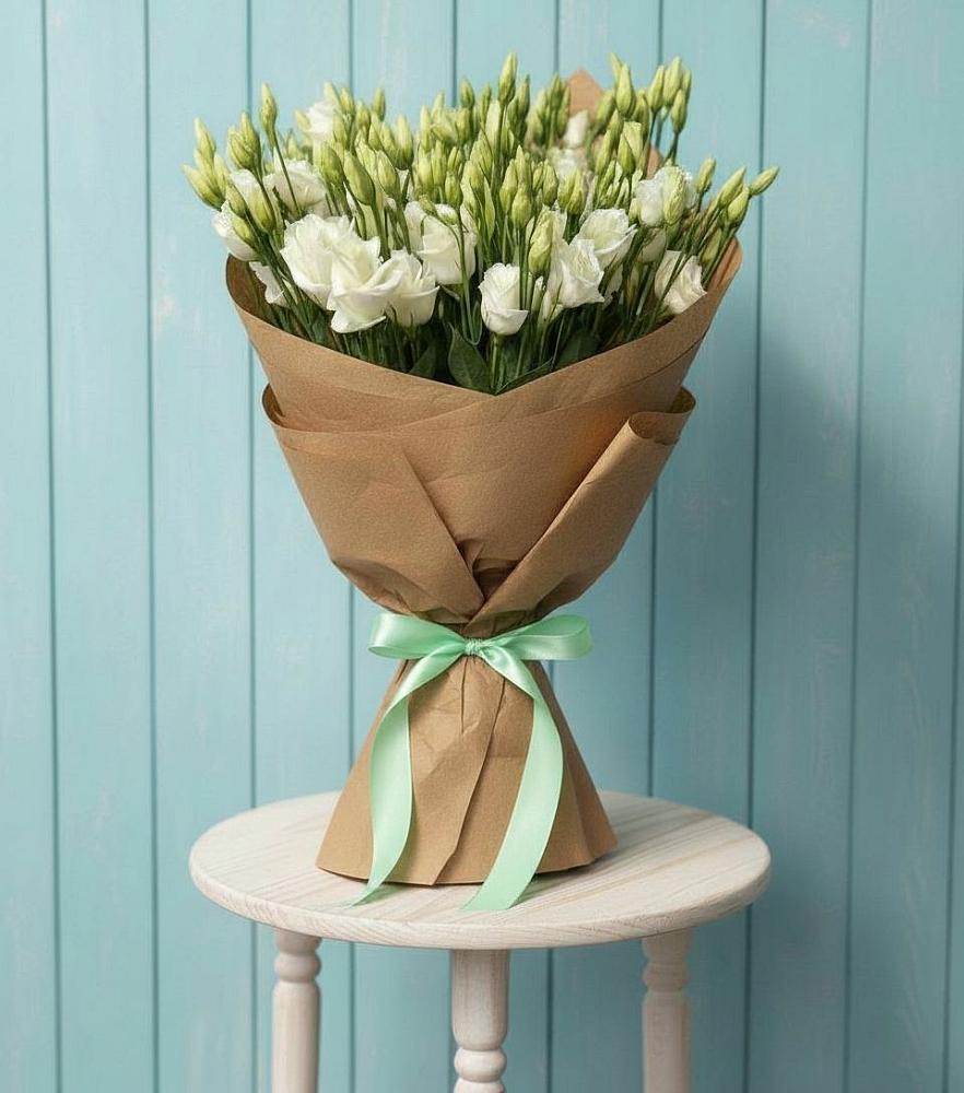 Букет цветов из: Лизиантусы в Розе Челябинской области