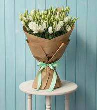 Букет цветов из:  Лизиантусы #REPLACE_PRED# Розе Челябинской области