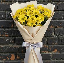 Букет цветов из:  Хризантемы в Розе Челябинской области