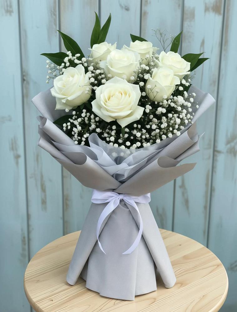 Букет цветов из: Розы в Розе Челябинской области