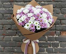 Букет цветов из:  Хризантемы в Розе Челябинской области