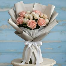 Букет цветов из:  Розы #REPLACE_PRED# Розе Челябинской области