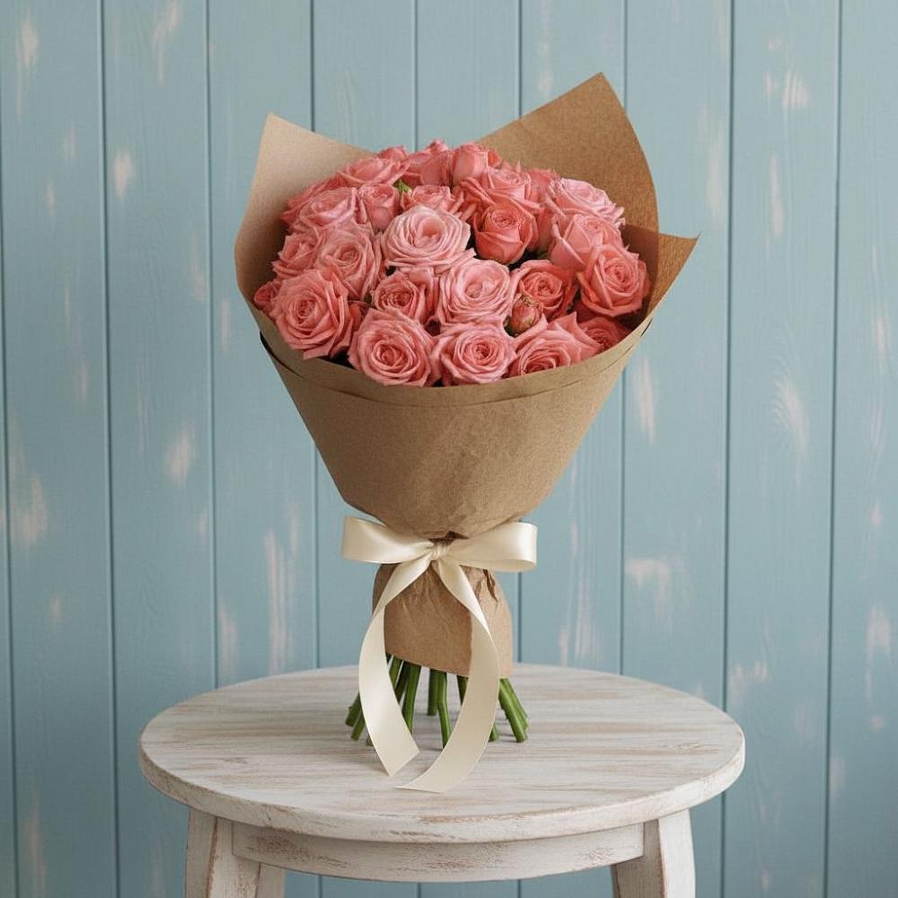 Букет цветов из: Розы в Розе Челябинской области