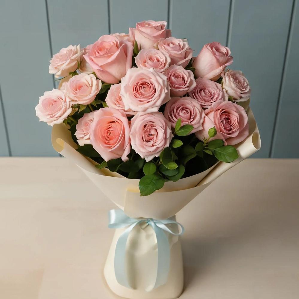 Букет Розовый шарм в Розе Челябинской области