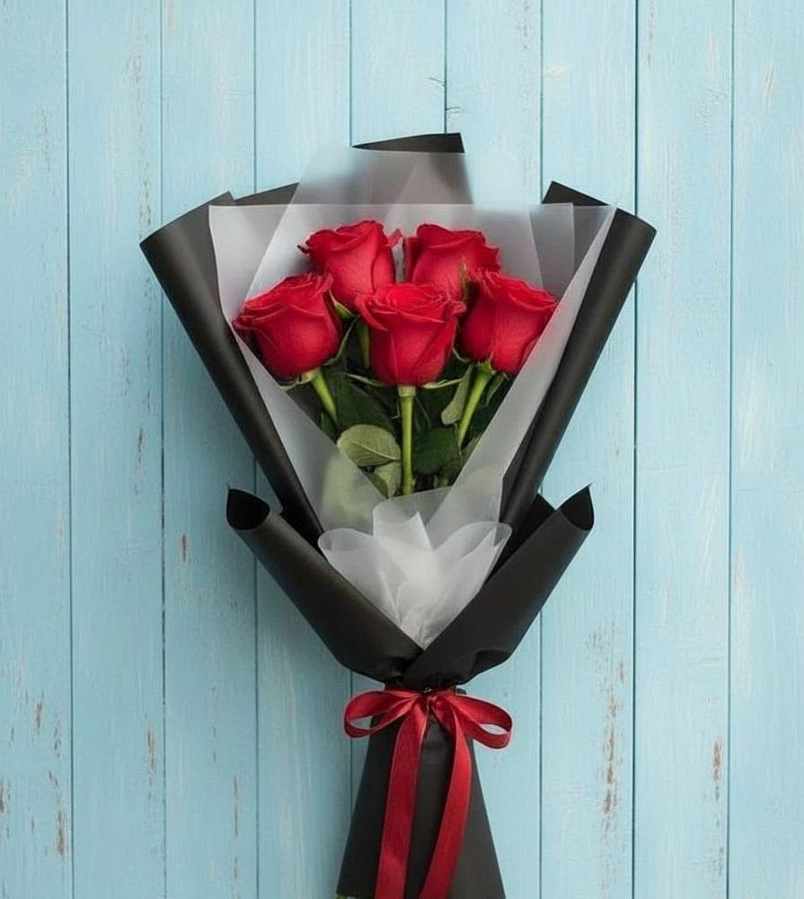 Букет цветов из: Розы в Розе Челябинской области