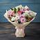Букет цветов из: Хризантемы, Альстромерии и Розы в Розе Челябинской области